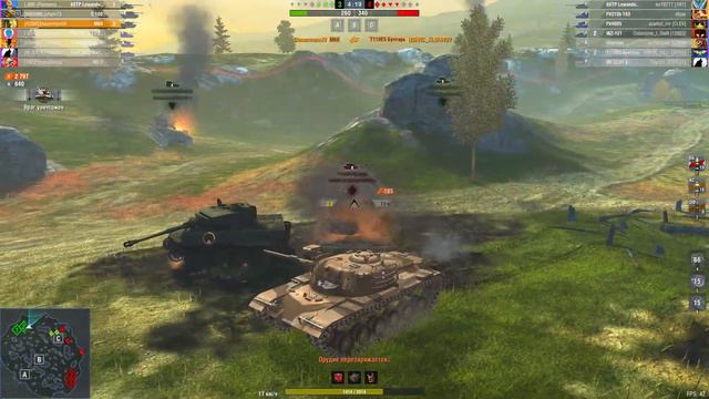 WoT Blitz Мастер на М60 2022.07.19 смотреть онлайн