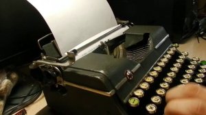 Пишущая (печатная) машинка Москва, 1958 / typewriter Moskva