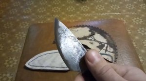 Нож мини фикс своими руками.