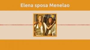 Elena sposa Menelao