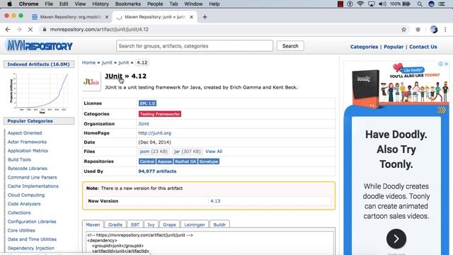 Mockito 3 - Project setup with JUnit 4 and Maven смотреть онлайн