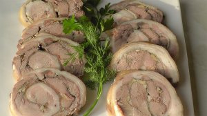 Рулька - БЮДЖЕТНАЯ - отварная Рулька, холодец и борщ