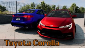 Мод Toyota Corolla 2021 для BeamNG.drive