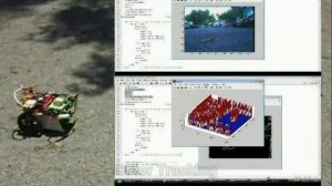 VizzBot Vision-Guided GPS Navigation System Demo