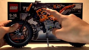Lego Technic 42007 Кроссовый мотоцикл