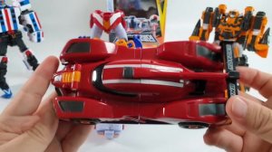 Tobot V PowerTrain combine into Master V with SuperDriller Speed Moster Rocket! New toys review!