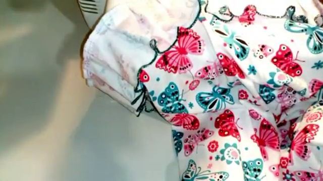 DIY| Как сшить летнее платье для девочки  Платье с крылышками и оборкой