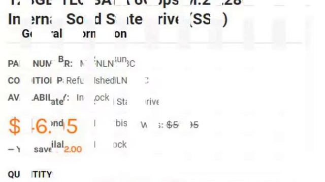 MZ-NLN128C Samsung PM871b Series 128GB TLC SATA 6Gbps M.2 2280 Internal Solid State Drive (SSD) смотреть онлайн