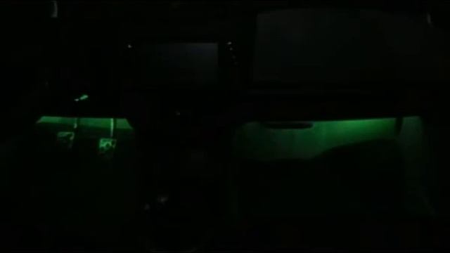 Lifan Smily, подсветка ног в передней части авто. смотреть онлайн