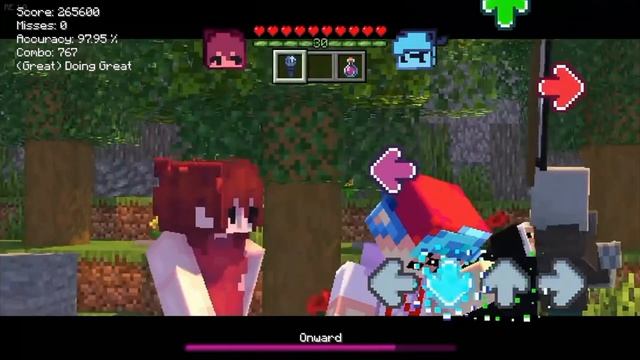 FNF VS Minecraft Mobs | MOB MOD + Cutscenes смотреть онлайн