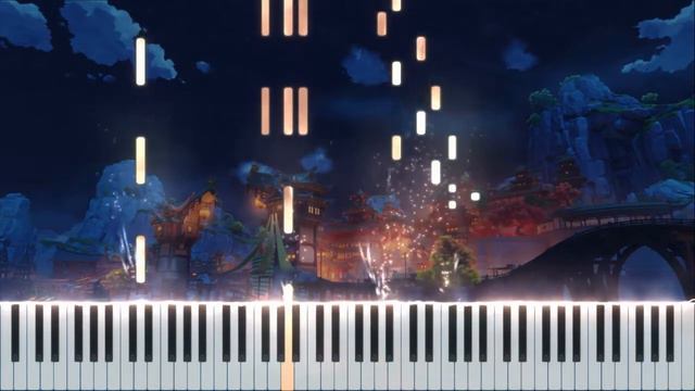 Genshin Impact [Where All the Ships Dock EP] - Relaxation in Liyue (Piano Cover) смотреть онлайн