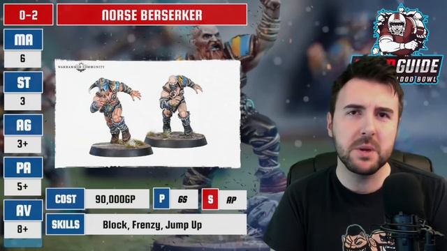 Norse Blood Bowl Team Guide (Bonehead Podcast) смотреть онлайн