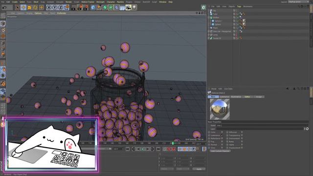 Котя Занят Работой! | Cinema4d Создаем интро анимацию для стрима :3 смотреть онлайн