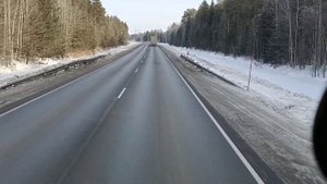 Тюмень - Сургут #дальнобой #маз #работа #дорога
