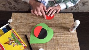 "Весна", поделка "Божья коровка" для детей 5-6 лет