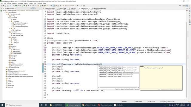 Seamless User Form Validation in Spring Boot | Todo App Sequel