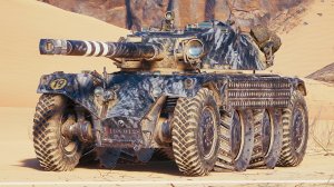 Лучший Бой на Panhard EBR 105 World of Tanks Карта Песчаная река