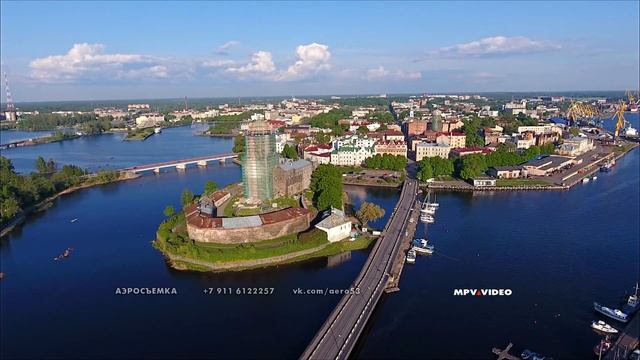 Путешествие в летний Выборг с высоты птичьего полета
