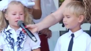 Эх школа!!!!! школа!!!!!! Девочка плачет\ не хочет идти в школу!