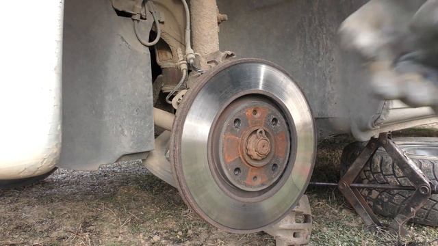 Peugeot 406 Замена тормозного диска, тормозных колодок смотреть онлайн