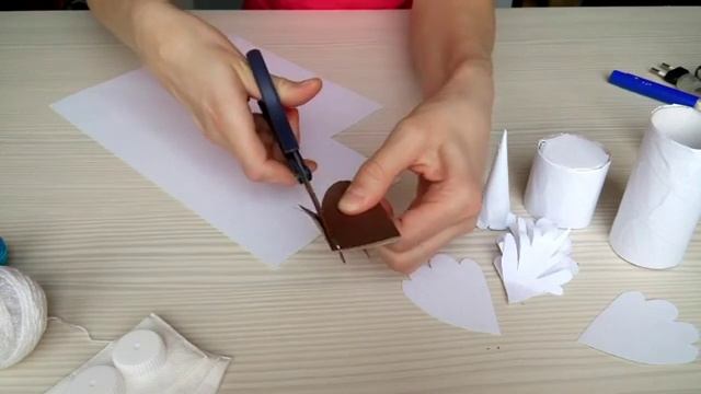 Птица марионетка из бумаги. Творчество с детьми. Бумажные игрушки. смотреть онлайн