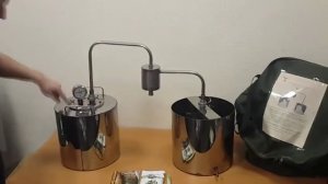 Самогонный аппарат  Добрый жар  Дачный (непроточный). Купить самогонный аппарат недорого