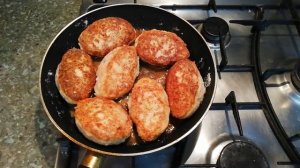 Готовлю котлеты без хлеба, но они мягкие, пышные и вкусные