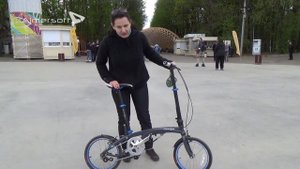 Самый маленький складной велосипед Dahon
