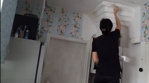 373/Побелила печь.Сделала перестановку на кухне.