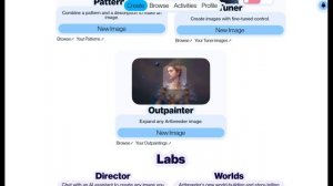 Графика  на «Artbreeder»