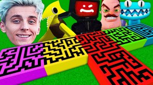 ЛАБИРИНТЫ с ВЛАДОМ А4 В МАЙНКРАФТ