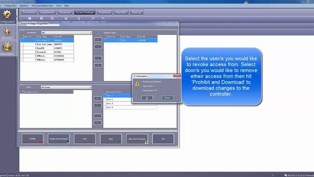 12 - How To Revoke Privileges - Cobra Controls ACP-N Series смотреть онлайн