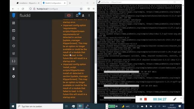 Installing Klipper Screen on the raspberry pi 4b Tutorial to work with Ender 3 смотреть онлайн