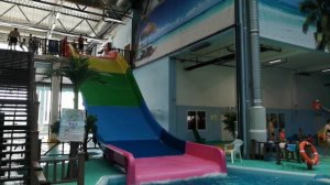 Первая горка в аквапарке в Ярославле