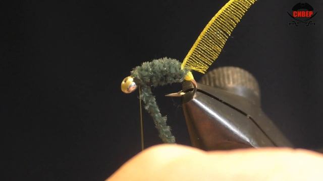 Мушка на хариуса. Синель Органза. смотреть онлайн