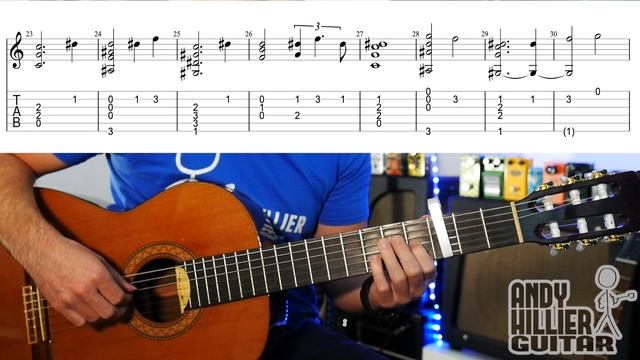 Final Fantasy XV Main Theme Somnus Guitar Lesson смотреть онлайн