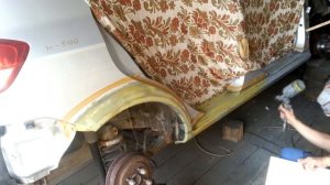 Сварка порогов и задних арок. покраска. Хендай гетц (2005г.в.)#DIYarchtepair#DIYtheresholdwelding