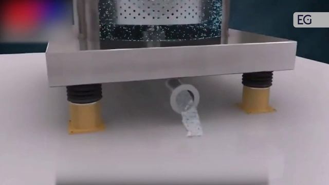 Принцип работы вертикальной центрифуги с верхней разгрузкой PD