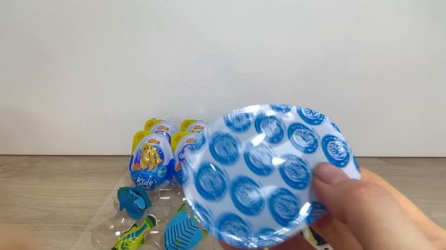 СЮРПРИЗЫ KIDS BOX МОРСКИЕ ОБИТАТЕЛИ 2022 ! ИГРУШКИ, новая серия ЛЕТО Kinder Surprise unboxing