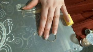 Сутаж. Особенности вышивки.