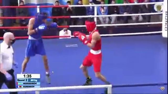 Мухиддинов Адхамжон - Коренков Станислав БЛР смотреть онлайн