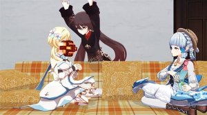 [Genshin Impact] Lumine with Ayaka | Tom and Jerry Parody - Casanova Cat