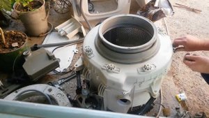 замена подшипников стиральной машинки Атлант.