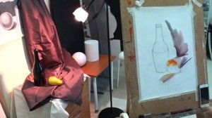 Построение натюрморта для живописи. Академ акварель.