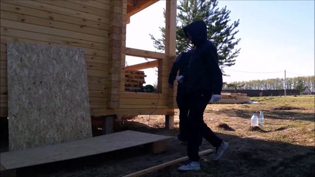 Подшиваем черновой пол по деревянным лагам своими руками