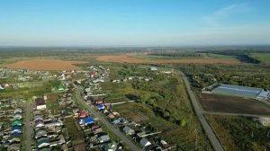 Утренний полет до с. Гилёво.