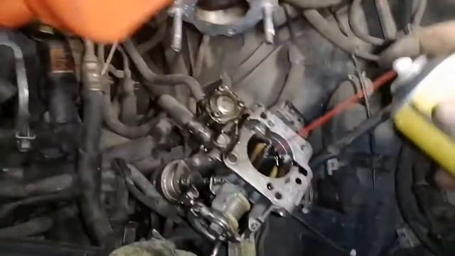 Как снять и почистить дроссельную заслонку, мотор 5а-fe. смотреть онлайн