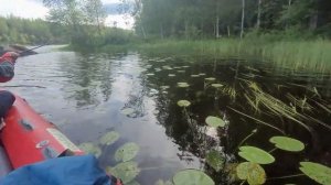 Сплав по реке Кереть #3. Дневка на озере Песчаное