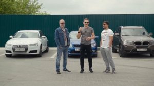 Ауди А6 С7 2015 1.8 обзор. Заезд с Octavia RS и BMW X3