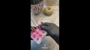 Малина 9 ячеек демолдинг форм для шоколада